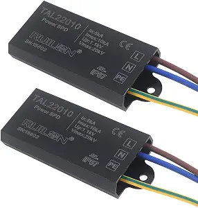 LED Surge Protective Device, 2 Pcs Power Surge Protector for Lightning Protection, Surge Arrester for Indoor and Outdoor Lighting(110-277 VAC)