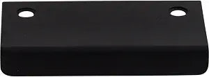 Top Knobs Tab 2 1/4" CTC Cabinet Finger Pull Flat Black TK103BLK