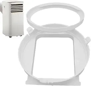 Portable Air Conditioner Exhaust Hose Connector Includes buckles,Adapter Coupler Air Conditioner Exhaust Hose Interface,for midea KY25 Mobile Air Conditioning