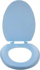 ARTIBETTER Elongated Foam Toilet Seat Soft Toilet Seat for Bathroom Thick Padded Bowl Replacement Easy Clean 17.91 X 13.77 X 1.57 in