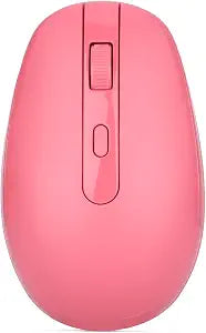 Rii Wireless Mouse RM700 2.4G Silent Mouse with USB Nano Receiver for Laptop,PC,Mac,Chromebook,Windows (Pink)