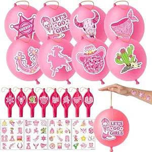 72 Pcs Cowgirl Party Favors for Kids