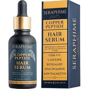 Copper Peptide Serum for Hair, 2% GHK-CU for Hair Growth, 1 floz