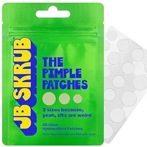 Salicylic Acid Pimple Patches for Face - Hydrocolloid Acne Dots 25ct