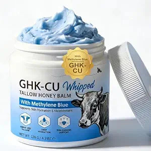 Copper Peptides Beef Tallow for Skin, GHK-Cu Peptide Cream 120g / 4.2 oz