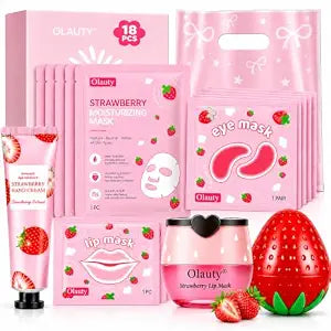 18 PACK Skin Care Gifts Set for Kids & Girls, Spa Gifts for Teens Skincare