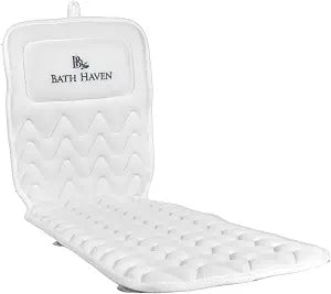 Bath Pillow for Tub, Soft 3D Mesh Full Body Mat with Head Neck Back Support