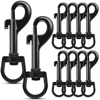 ERKOON 2.67 Inch Zinc Alloy Swivel Trigger Snap Single Sided Clips10 Pack