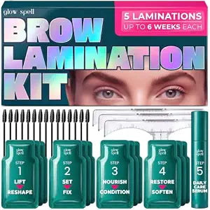 Brow Lamination Kit ��� PRO At Home Lift Kit with Mapping Rulers