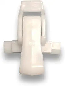 LCW Latches 25-Pack White Plastic Clips for Vaporproof / Vaportight Covers TMW, TW, 4ARS, 4ARD, SLP, VTD, and Many Others