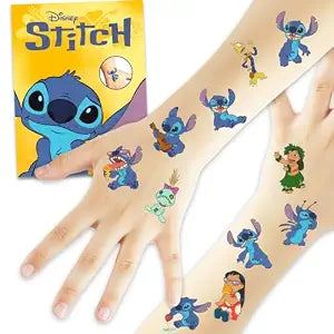 25pcs Disney Lilo and Stitch Temporary Tattoos for Kids Teens