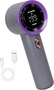 Portable Handheld Fan, Compact Personal Mini Fan (Gray)