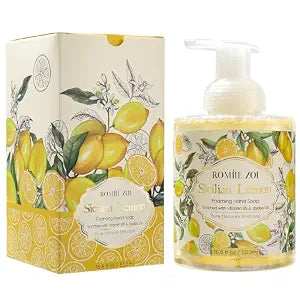 ROMIIE ZOI Foaming Hand Soap, Sicilian Lemon, 500ml/ 16.8fl.oz