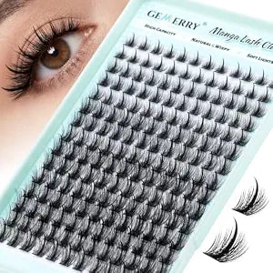 GEMERRY Manga Lash Clusters with Spikes D Curl 12-20mm