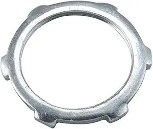 RACO 1195 Locknut for Rigid/IMC Conduit, 1-1/4" Trade Size, Steel Non-UL (Pack of 50)