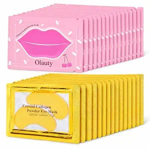 30 pcs Lip Mask & Eye Mask Set, Chapstick Bulk, Spa Party, Bridesmaid Gifts