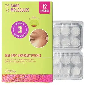 Good Molecules Dark Spot Microdart Patches for Face with Glabridin, 12 ct