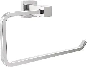 Delta Faucet Velum Towel Ring, Chrome Bathroom Wall Mounted Ring, Hand Towel Ring, Towel Holder, Chrome IAO20846