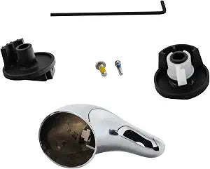 100657 Lever Single Shower Handle Replacement for Moen One Handle Tub and Shower Faucets, Chrome
