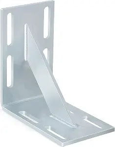 Gisafai 1 Pcs 8.5 x 8.5 x 5 Inches Heavy Duty Galvanized Inside Corner Galvanized Steel 90 Degree L Shape Pergola Hardware for DIY Dock Construction Projects Furniture Corner