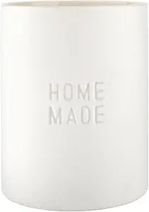 Santa Barbara Design Studio Ceramic Utensil Holder for Kitchen Countertop Crocks for Kitchen Counter, 7.25" H x 5.5" Diameter, Home Made
