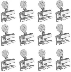 12PCS Sliding Window Locks Aluminum Security Locks for Sliding Windows