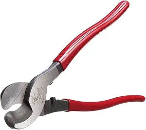 Klein Tools 63050 Cable Cutter, Made in USA, Heavy Duty Cutter for Aluminum, Copper, and Communications Cable