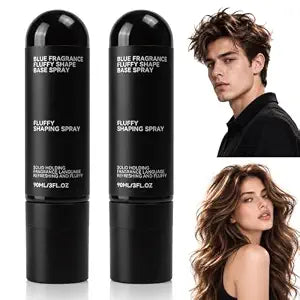 2PC Fluffy Hair Shaping Spray & Blue Fragrance Fluffy Shaping Spray