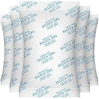 O2frepak 5 Gram (250Packs) Food Grade Silica Gel Desiccant Packets Storage