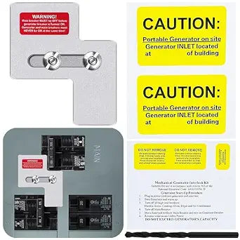 Generator Interlock Kit for Siemens 100 Amp or Murray 100 Amp Panels