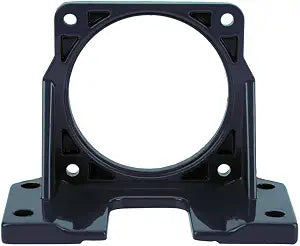 Aluminum Alloy Motor Mount Bracket 3 Sizes 4-Hole Base Support for Electric Motors, 60x60/80x80/90x90mm Fixed Stand Holder(80*80)