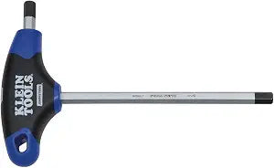Klein Tools JTH6M8 8 mm Hex Key, Journeyman T-Handle, 6-Inch