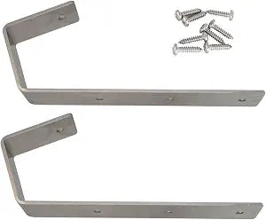 Premium Bunk Bed Ladder Hooks,Heavy Duty Hook Brackets for Bed Decoration Tool,Inside Width 1.8-2.5 x Length 6.3,Pack of 2(Screws Included)