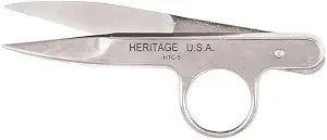 Klein Tools HTC5 Scissors, Made in USA, Threadclip with Spring Action for Automatic Opening, 4-1/2-Inch