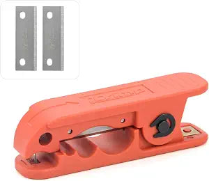 iCrimp ICP-240 Cable Stripper for AWG 12 to 4/0 Round Cables, Radial Wire Stripper with 2 Extra Blades