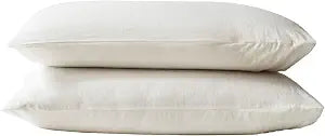 TOSMO 100% French Linen Pillowcases Set of 2, Queen 20 x 30