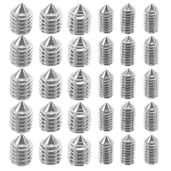 Cabilock Towel Rack Screws 20 pcs Bathroom Towel Bar Replacement Hardware Hex Drive Mounting Screw Kit for Wall Mounted Holder Kitchen Closet Installation