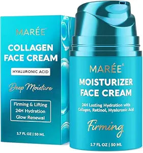 MAREE Face Moisturizer ��� Anti-aging Collagen & Retinol Face Cream for Women