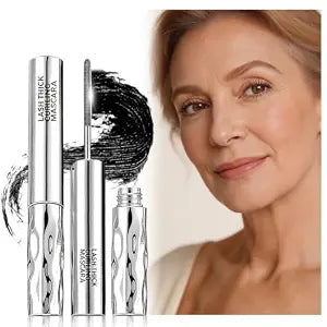 Tubing Mascara for Older Women 60 Plus, Lengthening & Curling, Black