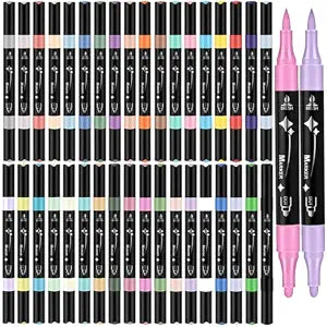 36 Colors Face Painting Markers, Water Resistant Smudge-proof Face Paint Pens, Sweatproof Skin-Safe Body Marker Washable Tattoo Makeup Pens for Parties Festivals Halloween makeup