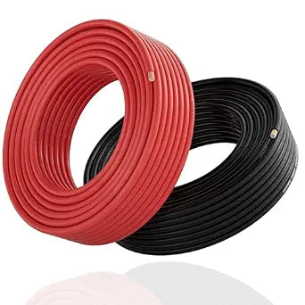 14 Gauge Wire (2-Pack Red/Black Each 25 FT), 14AWG CCA, Low Voltage Automotive Primary Harness Wire for Battery, Car Audio, Remote Trailer, Security Alarm, Hook Up Electrical Wires for DIY DC