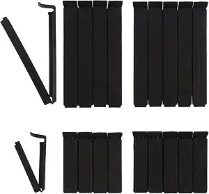 DIYASY Food Bag Clips,30 Pack Plastic Snack Sealing Clip for Food Storage & Packages Assorted Sizes