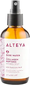 Alteya Rose Water Face Mist with Collagen Peptides & Hyaluronic Acid