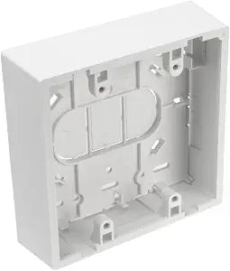 Leviton Surface Mount Backbox, Dual Gang, 1.45 Inches, 42777-2WB, White