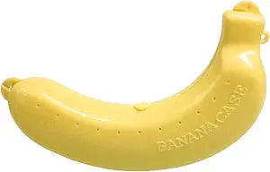 Yellow Banana Storage BPA-Free Outdoor Travel Case,Keep Fresh Banana Keeper and Protector, Cute Banana Carrier Storage Box for Picnic Camping,Food Containers