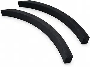 Bumper Extender Guard Height Adjuster for Roomba Eufy Vacuum Cleaner, 2 PCS Made with Durable Material and Easy to Install, Prevents Vacuum Cleaner to Get Stuck Beneath The Furniture