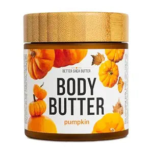 Pumpkin Body Butter - Shea Butter Body Cream, Pumpkin Spice Scent, 8 oz