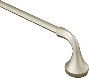 Moen YB2824BN Eva Collection Transitional 24-Inch Bathroom Single Towel Bar, Brushed Nickel