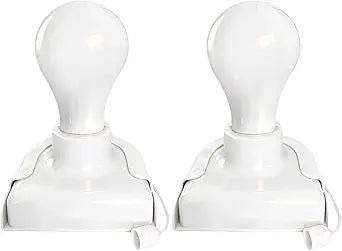 Battery Light Bulb, 2Pack Battery Operated Closet Lights with Pull Chain