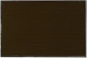 Restaurantware Brown Carpet Floor Mat, 36 x 24 in